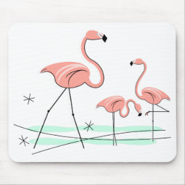 Flamingo Ocean Trio 2 mousepad Musmatta