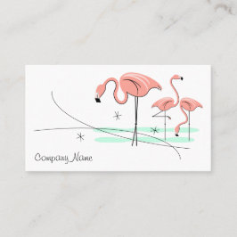 Flamingo Ocean Trio 3 affärskort Visitkort