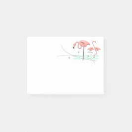 Flamingo Ocean Trio 3 Post-it Block