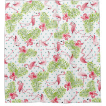 Flamingo och Handflatan Träd