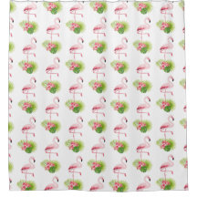 Flamingo och Handflatan Träd