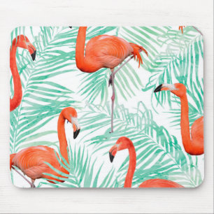 Flamingo- och Minthandflatan Musmatta