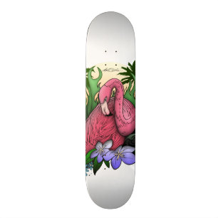 Flamingo Old School Skateboard Bräda 21,6 Cm