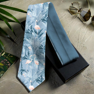 Flamingo Orchid Tropical Mönster Blue ID868 Slips