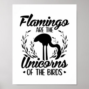 Flamingo Ord Fågeldjur Flamingosgåvor Poster