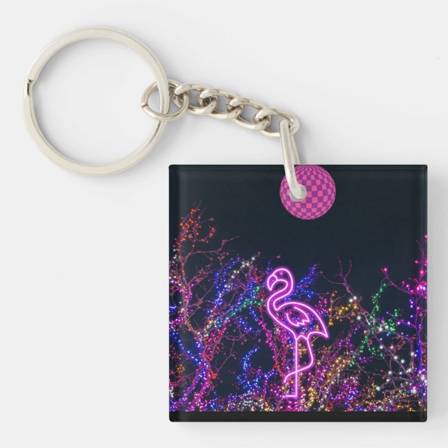 Flamingo på dansen party. (Framsidan)