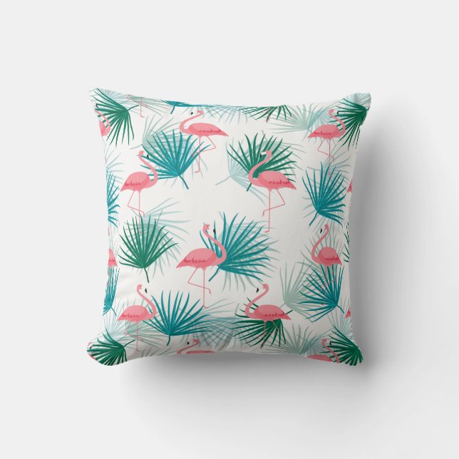 Flamingo Palms Kastkudde Kudde (Framsida)
