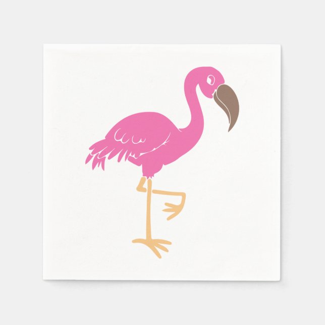 Flamingo Pappersservett (Framsidan)