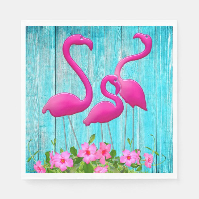 Flamingo Pappersservett (Framsidan)