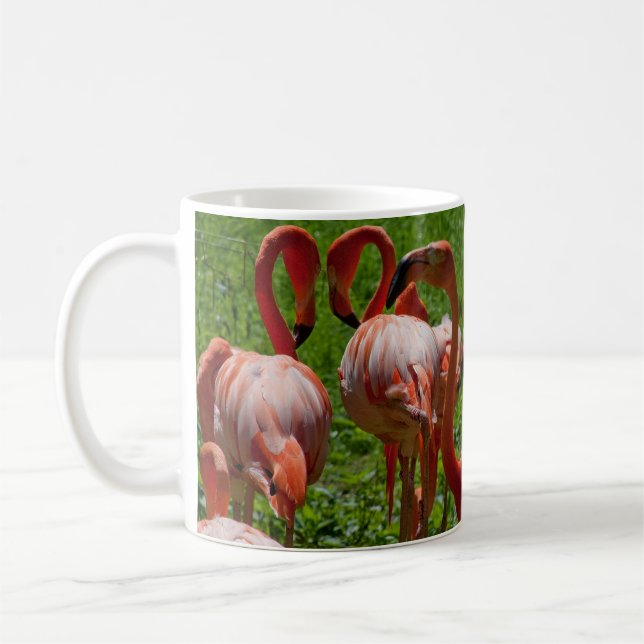 Flamingo paradise kaffemugg (Vänster)