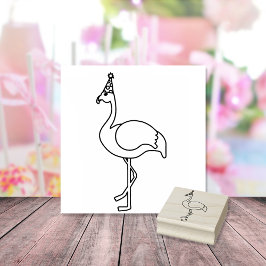 Flamingo Party Essential Favor Stämpel