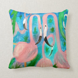 Flamingo Party Pillow Kudde