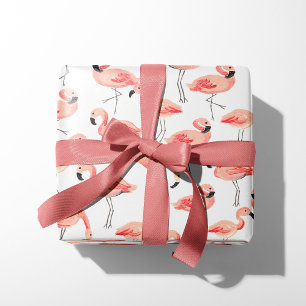 Flamingo Party Presentpapper