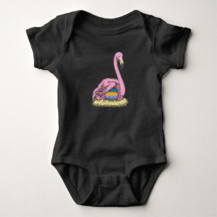 Flamingo Påsk Påskägg Nest T Shirt