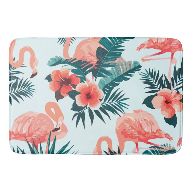 Flamingo Pattern Badrumsmatta (Framsidan)