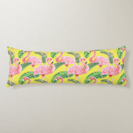 Flamingo Pattern Body Pillow Kroppskudde