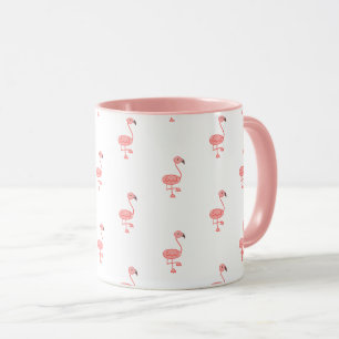 Flamingo Pattern Mugg