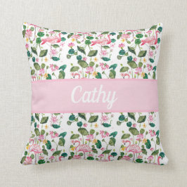Flamingo Personnalisable Kudde