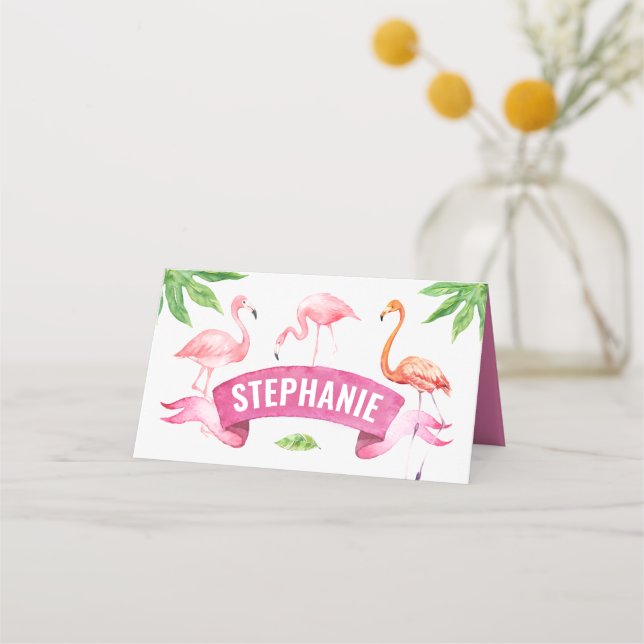 Flamingo Place, Tropical Placeringskort (Framsida)