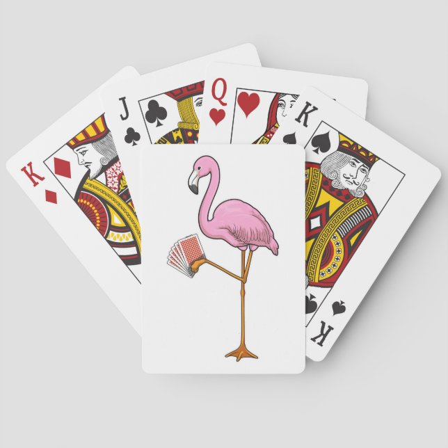 Flamingo Poker-kort Casinokort (Baksidan)