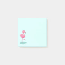 Flamingo Post-It-lappar