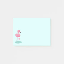 Flamingo Post-It-lappar