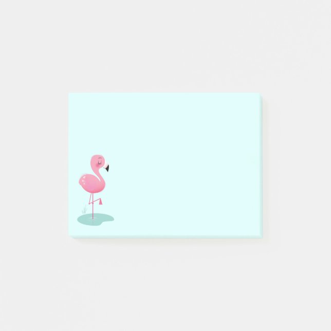 Flamingo Post-It-lappar Post-it Block (Framsida)