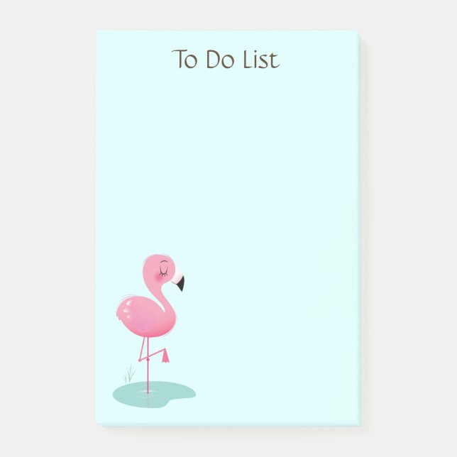 Flamingo Post-it Notes (Framsida)