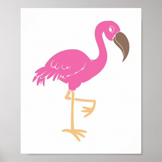 Flamingo Poster (Framsidan)