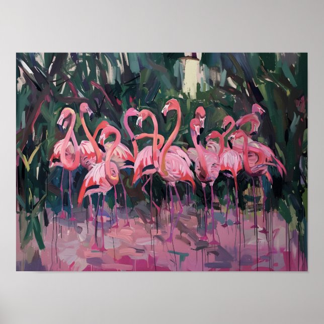 Flamingo 🦩 poster (Framsidan)