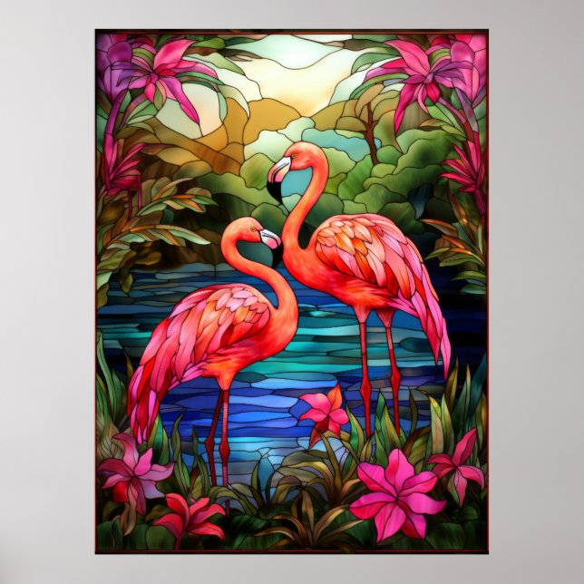 Flamingo Poster (Framsidan)