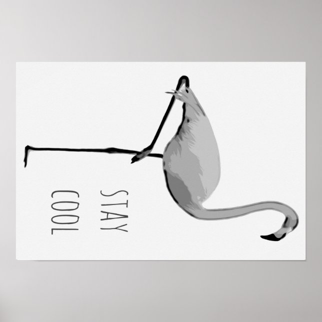 Flamingo Poster nr 2 (Framsidan)