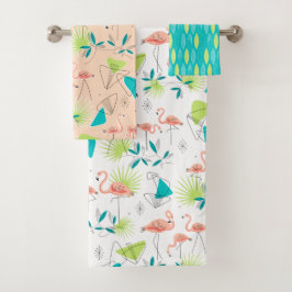 Flamingo-ramahanddukuppsättning