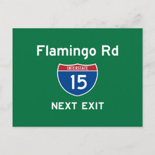 Flamingo Rd Vykort
