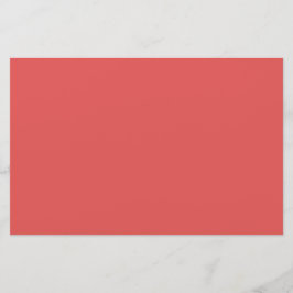 Flamingo Red Brevpapper