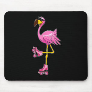 Flamingo Roller Skates - Funny Flamingo Älskare Ro Musmatta