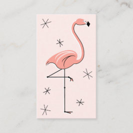 Flamingo Rosa affärskort Visitkort
