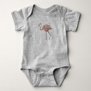 Flamingo Rosa Babyblus T Shirt
