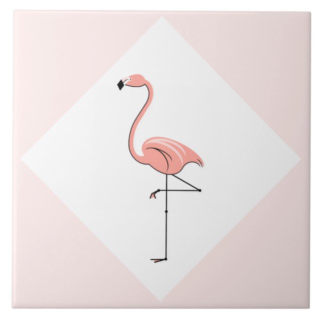 Flamingo Rosa Diamant flip tile Kakelplatta (Framsidan)