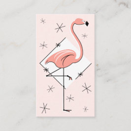 Flamingo Rosa Diamond affärskort Visitkort