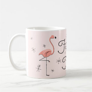 Flamingo Rosa "Fabulous Friend!"mugg Kaffemugg