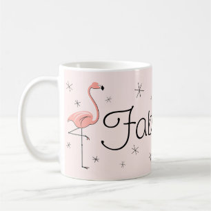 Flamingo Rosa "Fabulous!" mugg