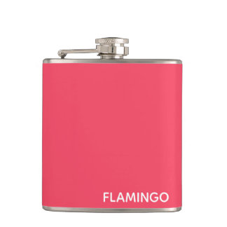 Flamingo rosa färg namn fickplunta