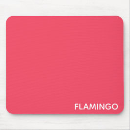 Flamingo rosa färg namn musmatta
