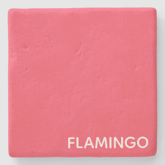 Flamingo rosa färg namn stenunderlägg