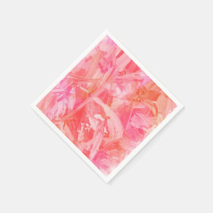 Flamingo Rosa Pappersservett