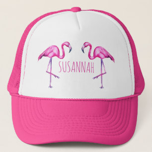 Flamingo Rosa Personlig Keps