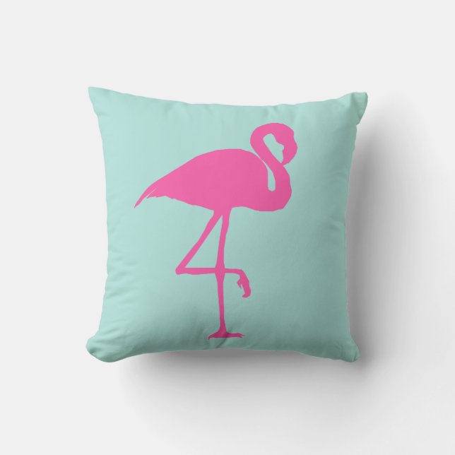 FLAMINGO ROSA PILLOWS KUDDE (Framsida)