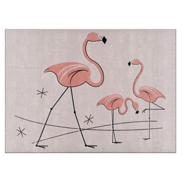 Flamingo Rosa Trio 2-skärningspåva (Framsidan)