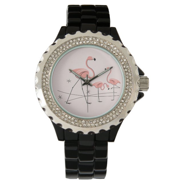 Flamingo Rosa Trio 2 watch Armbandsur (Framsida)